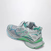 Balenciaga Runner Sneakers in grey, green and blue