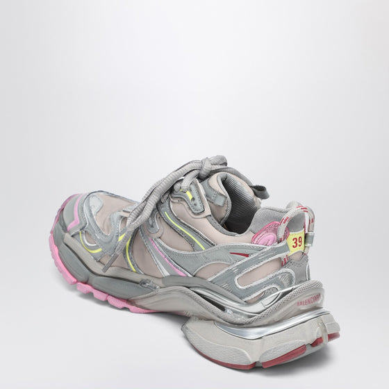 Balenciaga Runner 2.0 grey/yellow/pink sneakers