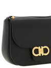 Ferragamo North-south Double Gancini Crossbody Bag