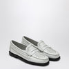 Sebago Classic Dan loafer white with studs