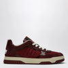 GUCCI Re-Web Sneakers in burgundy GG fabric