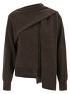 Ferragamo Scarf Cardigan