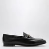 GUCCI Black leather Jordaan loafer