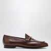 GUCCI Brown Jordaan loafer in leather