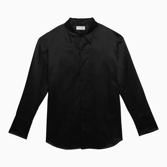 Saint Laurent Black silk shirt