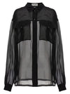Saint Laurent Silk Muslin Shirt