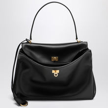  Balenciaga Smooth black calfskin medium Rodeo bag