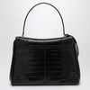 Balenciaga Cocco-print black calfskin medium Rodeo bag