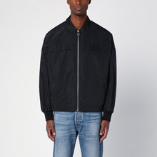  Alexander McQueen Lightweight zipped jacket black