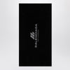 Balenciaga Black cotton Activewear gym towel