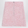 Balenciaga Pink cotton blend tweed mini skirt