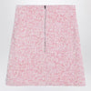 Balenciaga Pink cotton blend tweed mini skirt