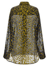 Ferragamo Georgette Devoré Shirt