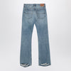 Balenciaga Light blue jeans with distressed hem