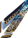 Ferragamo Bandeau Felini Print