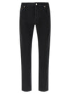 Gucci Gg Jacquard Denim Jeans