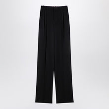  Saint Laurent Black wool wide trousers