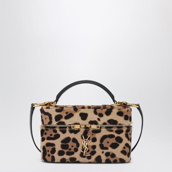 Saint Laurent Leopard-print pony leather GABY Vanity bag