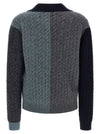Ferragamo Color Block Braid Sweater