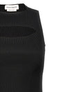 Mcqueen Ribbed Knit Dress