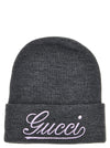 Gucci Logo Embroidery Beanie
