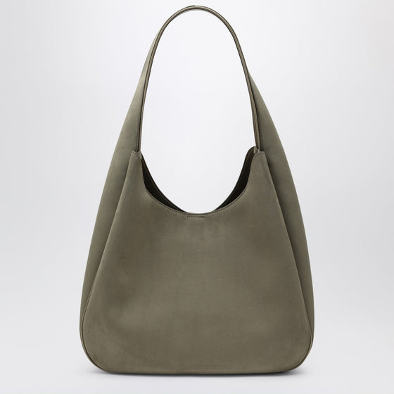 Stella McCartney Large Khaki Hobo Bag with Logo