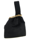 Stella Mccartney Wristlet Suede Handbag