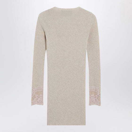 Valentino Alabaster cashmere sweater