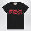 Valentino Black T-shirt with Apollon/Dionysos print