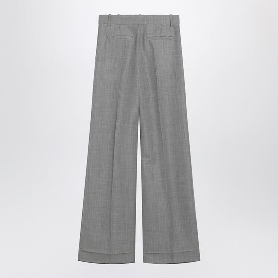 Valentino Vichy-check wool-blend trousers
