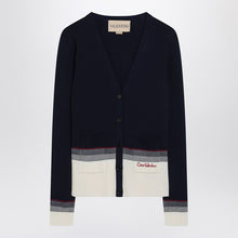  Cardigan with Chez Valentino embroidery in wool