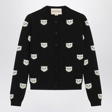  Valentino Le Chat De La Maison intarsia cardigan