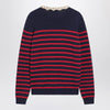 Blue striped Chez Valentino top