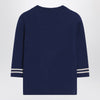 Valentino Blue double-breasted wool cardigan