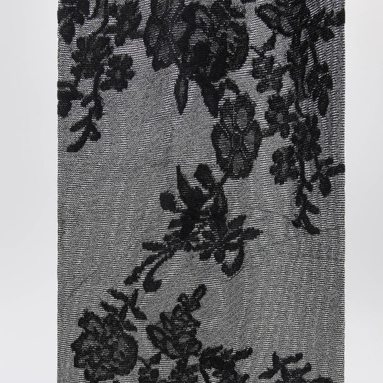 Valentino Garavani Black lace tights