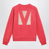 Light red Chez Valentino sweatshirt
