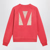 Light red Chez Valentino sweatshirt