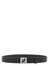 Fendi Squared Ff Reversible Belt