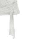 7 For All Mankind Draped Detail T-shirt