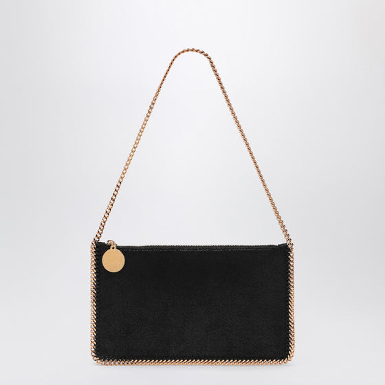 Stella McCartney Black Falabella Clutch Shoulder Bag
