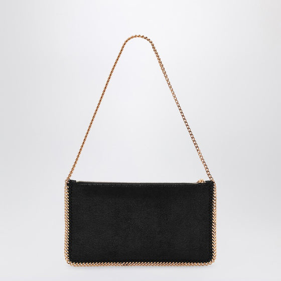 Stella McCartney Black Falabella Clutch Shoulder Bag