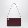 Stella McCartney Falabella Plum coloured clutched shoulder bag