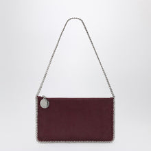  Stella McCartney Falabella Plum coloured clutched shoulder bag