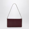 Stella McCartney Falabella Plum coloured clutched shoulder bag