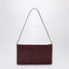 Stella McCartney Falabella Plum coloured clutched shoulder bag