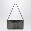 Stella McCartney Falabella Ruthenium Metallic Clutch Shoulder Bag