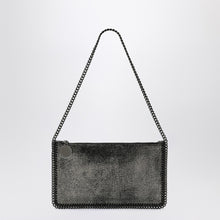  Stella McCartney Falabella Ruthenium Metallic Clutch Shoulder Bag