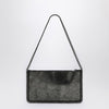 Stella McCartney Falabella Ruthenium Metallic Clutch Shoulder Bag