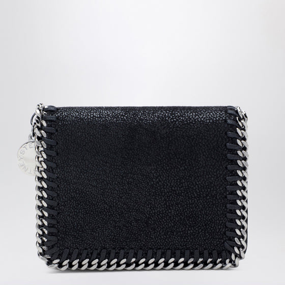Stella McCartney Falabella black flap wallet
