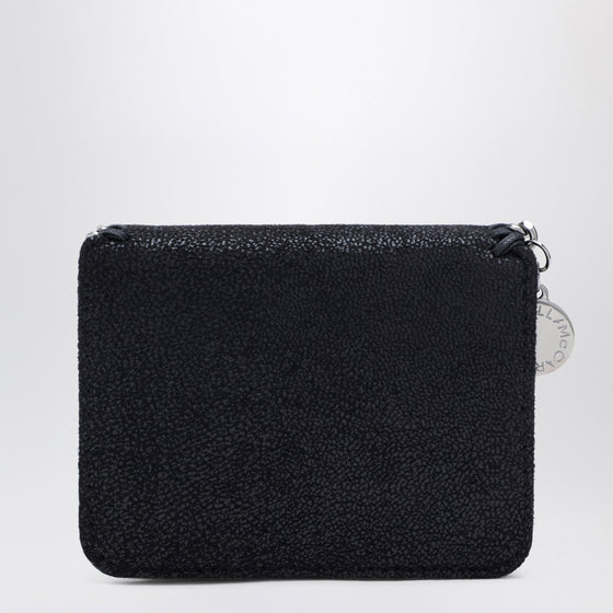 Stella McCartney Falabella black flap wallet